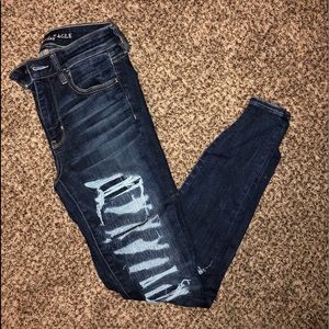 High wasted jeans